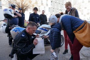 Policjanci z Częstochowy spełnili marzenie Oliwiera