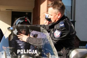 Policjanci z Częstochowy spełnili marzenie Oliwiera
