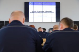 Odprawa służbowa częstochowskiego garnizonu Policji