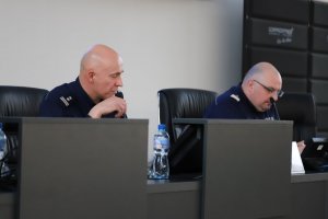 Odprawa służbowa częstochowskiego garnizonu Policji