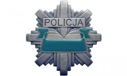 odznaka policyjna srebrna