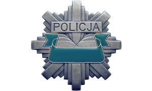 Policyjna odznaka w formie gwiazdy